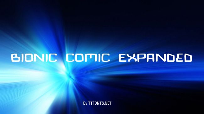 Bionic Comic Expanded example